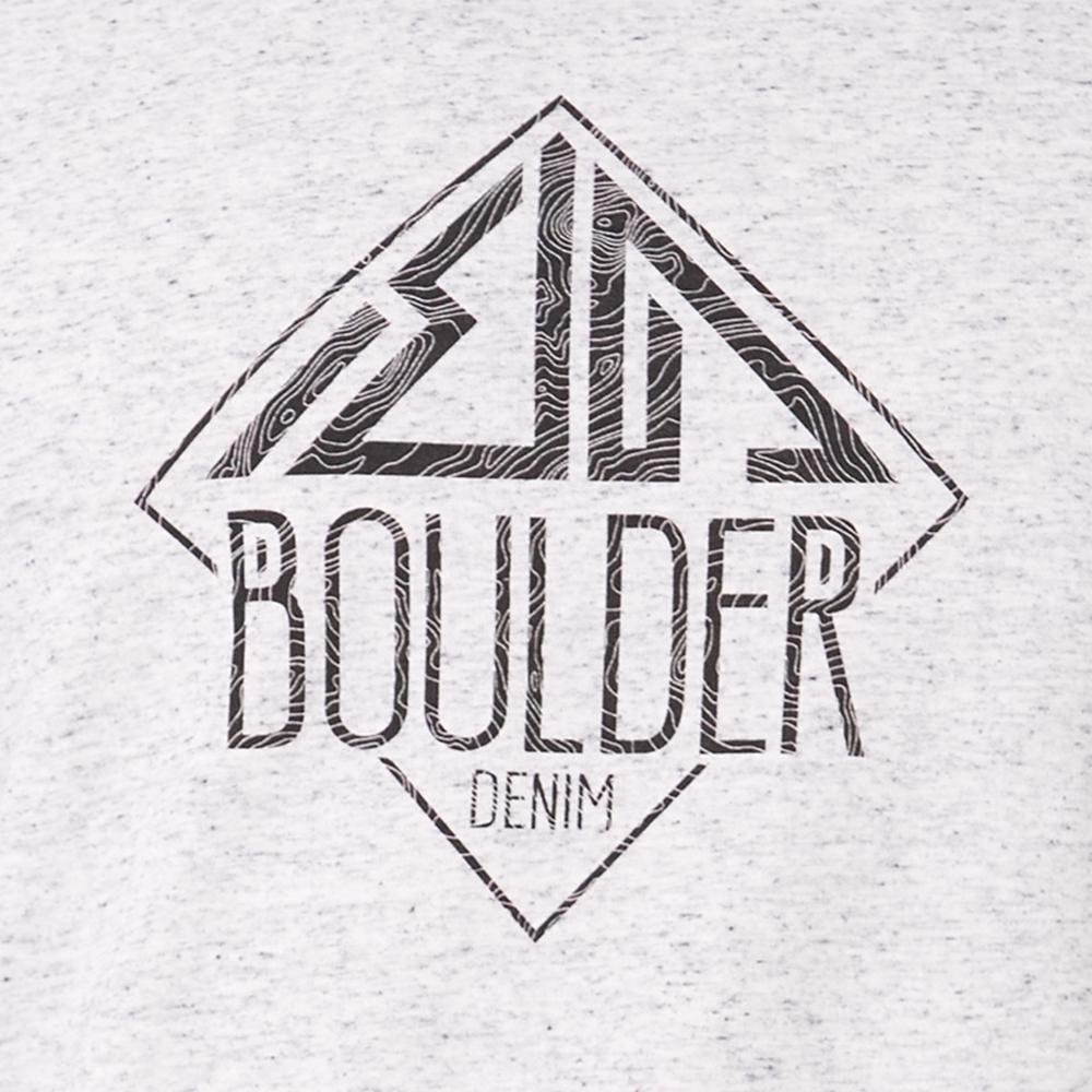 Boulder Denim Men's Light Grey Secret Topo Tee